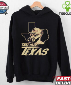GJ Kinne Take Back Texas Shirt featuring a bold design celebrating GJ Kinne and his mission to bring success back to Texas, perfect for fans showing their support for Kinne and the team in a powerful and spirited way.