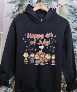 Snoopy Happy 4th Of July Unisex T hoodie, sweater, longsleeve, shirt v-neck, t-shirt