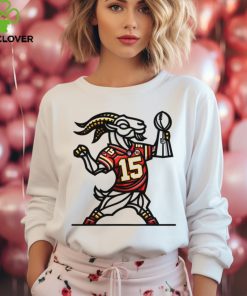 GOAT Patrick Mahomes NFL Football shirt