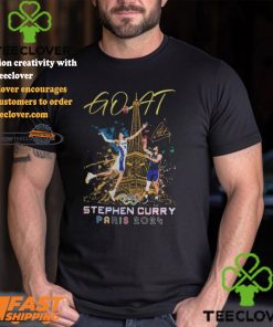 GOAT Stephen Curry Paris 2024 T Shirt