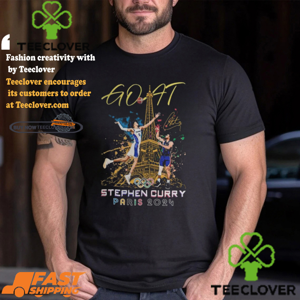 GOAT Stephen Curry Paris 2024 T Shirt GOAT Stephen Curry Paris 2024 T Shirt
