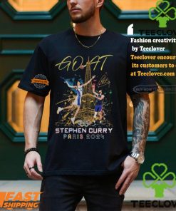 GOAT Stephen Curry Paris 2024 T Shirt