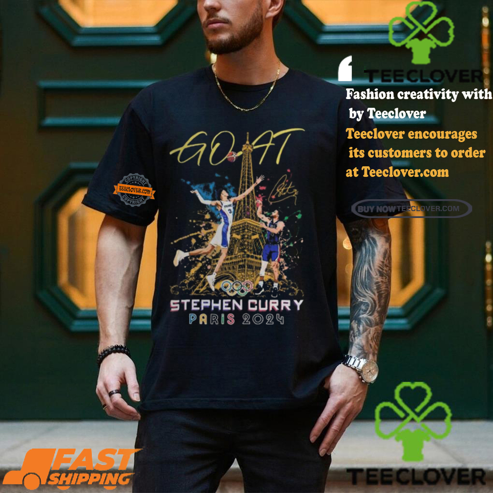 GOAT Stephen Curry Paris 2024 T Shirt GOAT Stephen Curry Paris 2024 T Shirt