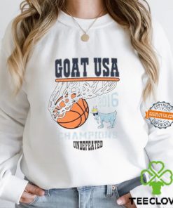 GOAT USA Youth Undefeated Basketball T Shirt
