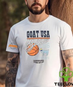 GOAT USA Youth Undefeated Basketball T Shirt
