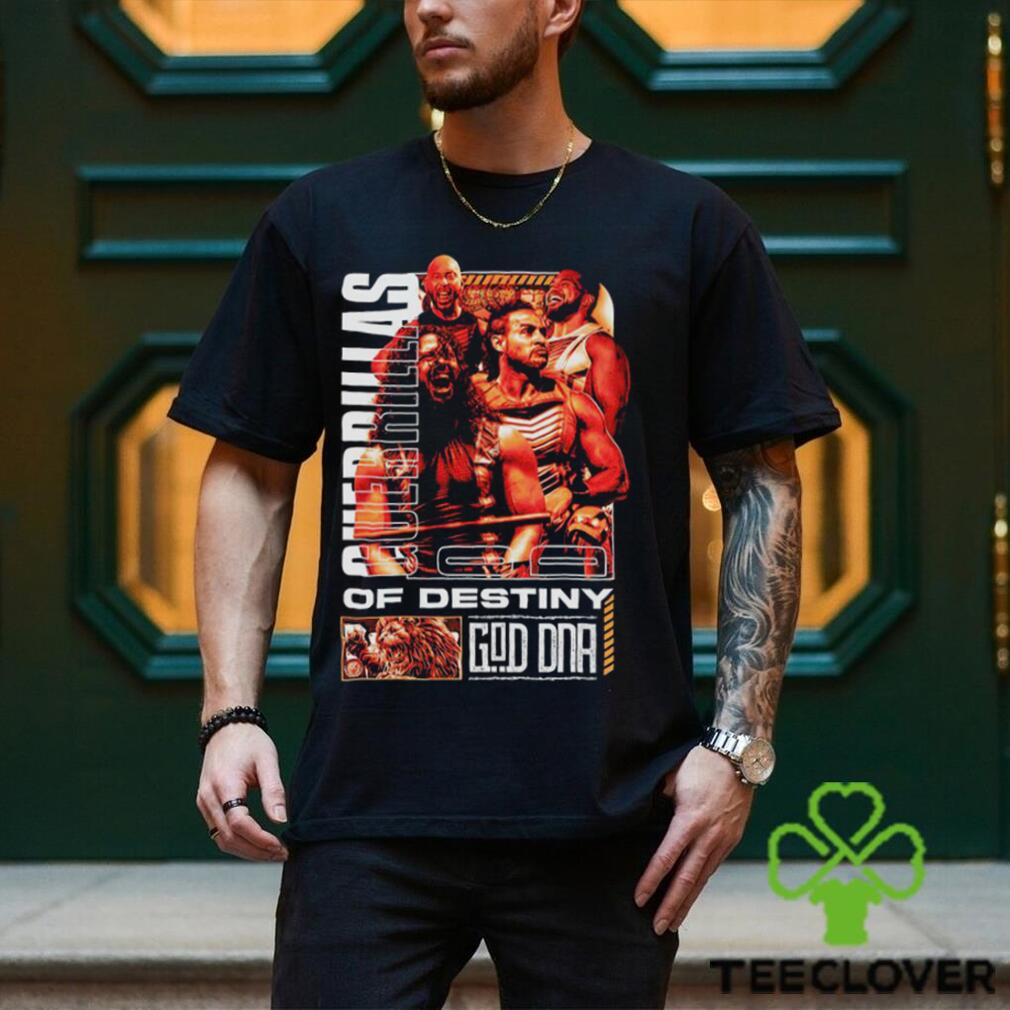 GOD DNA Guerrillas of Destiny shirt GOD DNA Guerrillas of Destiny shirt
