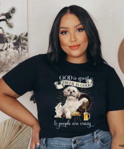 GOD IS GREAT BEER IS GOOD AND PEOPLE ARE CRAZY Classic T Shirt