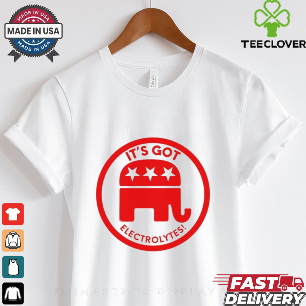 GOP elephant it’s got electrolytes Shirt GOP elephant it’s got electrolytes Shirt