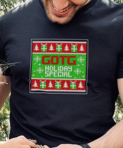 GOTG Guardians Of The Galaxy Holiday Special Faux ugly Christmas shirt