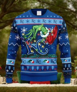 MLB Kansas City Royals Grinch Christmas Ugly 3D Sweater For Men And Women Gift Ugly Christmas