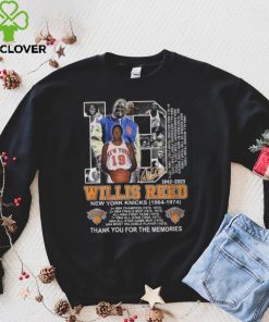 Willis Reed 1942 – 2023 New York Knicks 1964 – 1974 Thank You For The Memories T Shirt