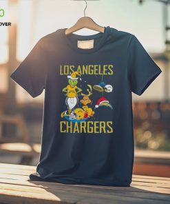 The Grinch And Dog Los Angeles Chargers Christmas 2023 Shirt