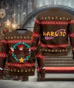 Gaara Naruto Ugly Christmas Sweater