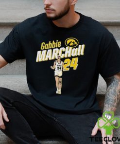 Gabbie Marchall 24 Iowa Hawkeyes shirt