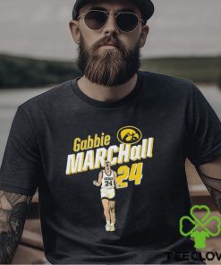 Gabbie Marchall 24 Iowa Hawkeyes shirt
