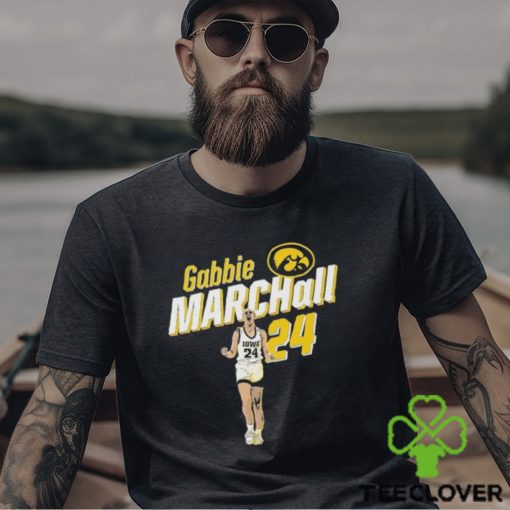 Gabbie Marchall 24 Iowa Hawkeyes shirt