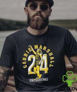 Gabbie Marshall 24 Iowa Basketball Shirt