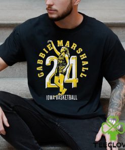 Gabbie Marshall 24 Iowa Basketball Shirt