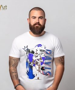 Gabe Davis number 13 Buffalo Bills football player pose poster shirt