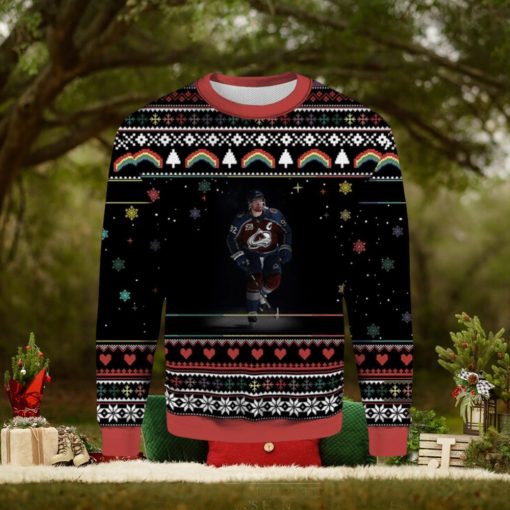 Gabriel Landeskog Colorado Avalanche Ugly Christmas Sweater