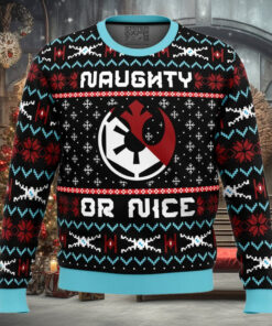 Galactic Naughty or Nice Star Wars Ugly Christmas Sweater