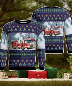 Gamber & Community Fire Company AOP Ugly Sweater Gift For Christmas