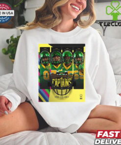 Game 5 Captains Johnson, Laldulu, Harper, Harmon Oregon Ducks vs Michigan ST t hoodie, sweater, longsleeve, shirt v-neck, t-shirt