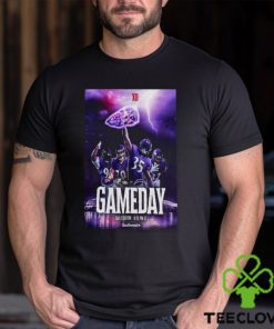Game Day 2023 Baltimore Ravens Vs. Los Angeles Chargers Poster Shirt