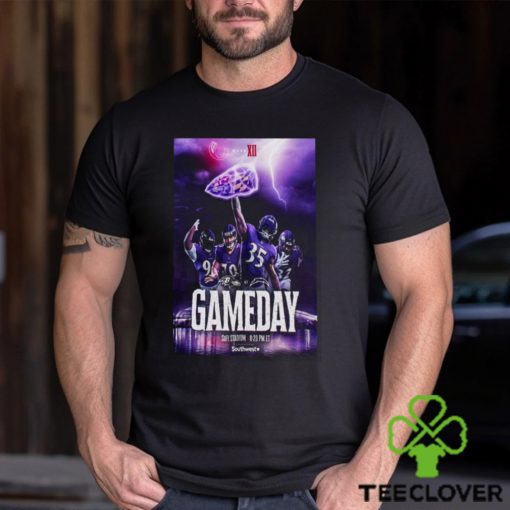 Game Day 2023 Baltimore Ravens Vs. Los Angeles Chargers Poster Shirt