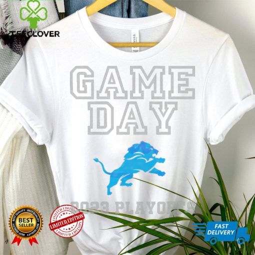 Game Day Detroit Lions 2023 Playoffs hoodie, sweater, longsleeve, shirt v-neck, t-shirt