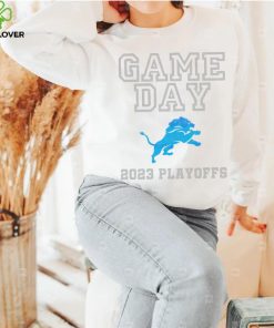 Game Day Detroit Lions 2023 Playoffs hoodie, sweater, longsleeve, shirt v-neck, t-shirt