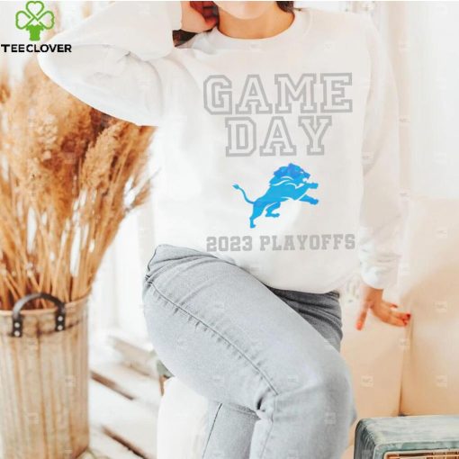 Game Day Detroit Lions 2023 Playoffs hoodie, sweater, longsleeve, shirt v-neck, t-shirt