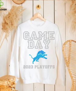 Game Day Detroit Lions 2023 Playoffs hoodie, sweater, longsleeve, shirt v-neck, t-shirt