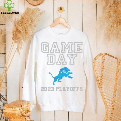 Game Day Detroit Lions 2023 Playoffs hoodie, sweater, longsleeve, shirt v-neck, t-shirt