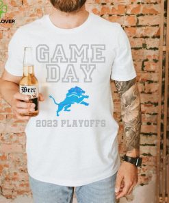 Game Day Detroit Lions 2023 Playoffs hoodie, sweater, longsleeve, shirt v-neck, t-shirt