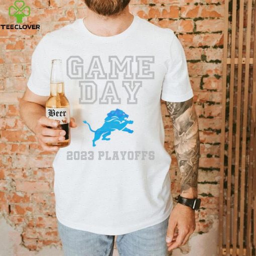 Game Day Detroit Lions 2023 Playoffs hoodie, sweater, longsleeve, shirt v-neck, t-shirt