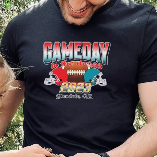 Game Day In The Desert Kansas City Chiefs Vs Philadelphia Eagles Super Bowl 2023 Shirt