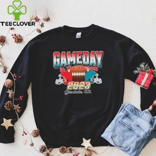 Game Day In The Desert Kansas City Chiefs Vs Philadelphia Eagles Super Bowl 2023 Shirt