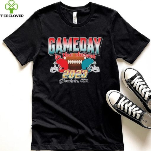 Game Day In The Desert Kansas City Chiefs Vs Philadelphia Eagles Super Bowl 2023 Shirt