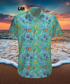 Game Item Pattern Hawaiian Shirt