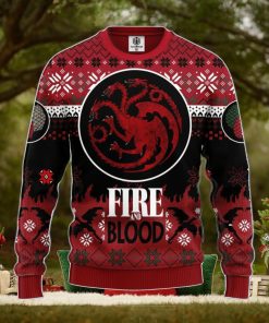 Game Of Thrones Targaryen Ugly Christmas Sweater Amazing Gift Men And Women Christmas Gift