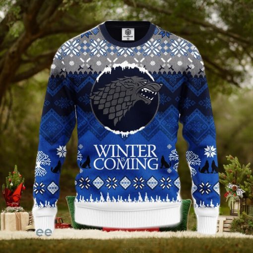 Game Of Thrones Winter Amazing Gift Ugly Christmas 3D Sweater Christmas Gift For Men And Women