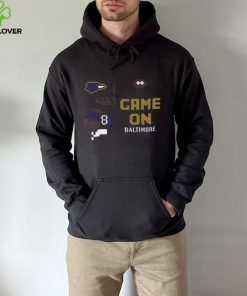 Game On Baltimore Raven Lamar Jackson Pixel Shirt