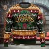 Ho Ho No Cat Christmas Ugly Sweater