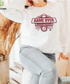 Game Over 2022 Alabama Crimson Tide Vs Auburn Tigers 49 27 Shirt