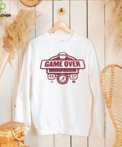 Game Over 2022 Alabama Crimson Tide Vs Auburn Tigers 49 27 Shirt