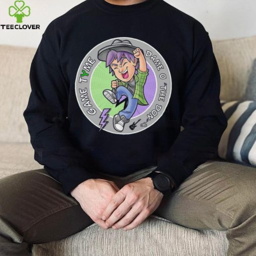 Game Tyme Dame o the Don logo shirt
