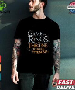 Game of Rings one Throne to rule them all shirt