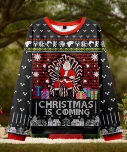 Game of Thrones Black Ugly Christmas Sweater
