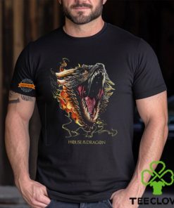 Game of Thrones Drogon Front Print T Shirt